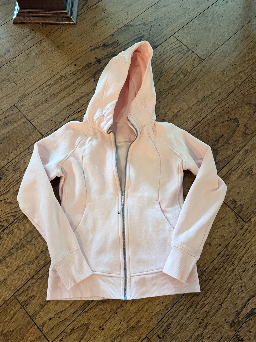 lululemon Scuba Full-Zip Hoodie in strawberry milkshake color